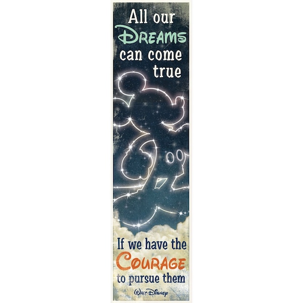 Eureka Walt Disney - All Our Dreams Vertical Banner 849707 - main